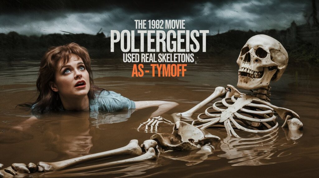 The 1982 Movie Poltergeist Used Real Skeletons as - Tymoff