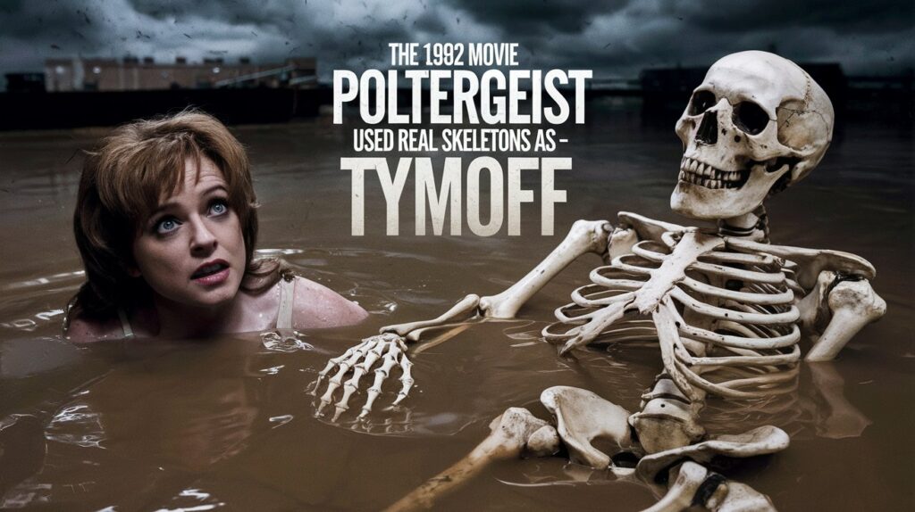The 1982 Movie Poltergeist Used Real Skeletons as - Tymoff