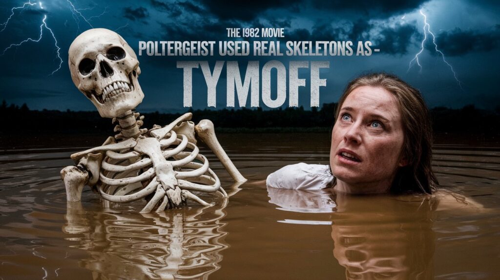 The 1982 Movie Poltergeist Used Real Skeletons as - Tymoff