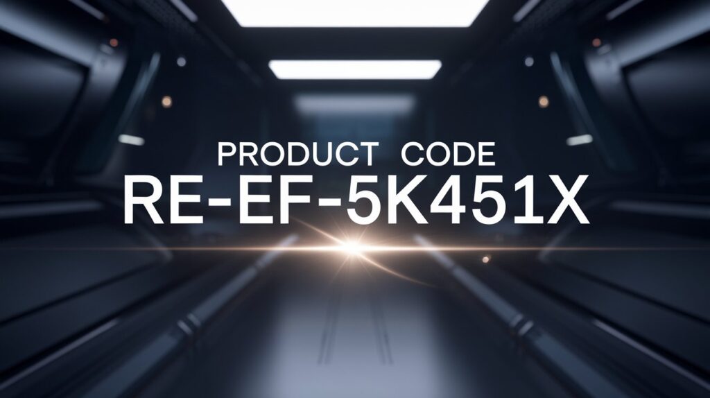 Discover the Power of RE-EF-5K4451X: A Game-Changer in Technology
