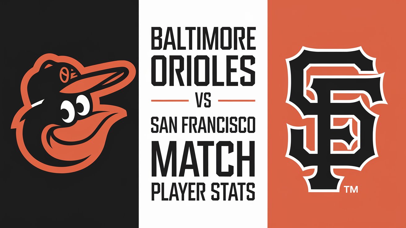 Baltimore Orioles vs San Francisco Giants Match Player Stats