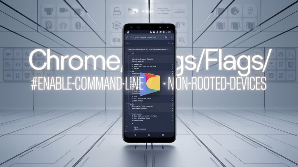 chrome://flags/#enable-command-line-on-non-rooted-devices
