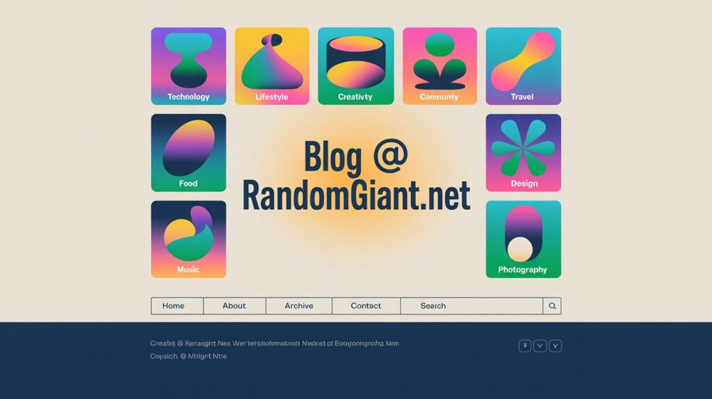 Blog @ RandomGiantNet – Your Ultimate Online Hub